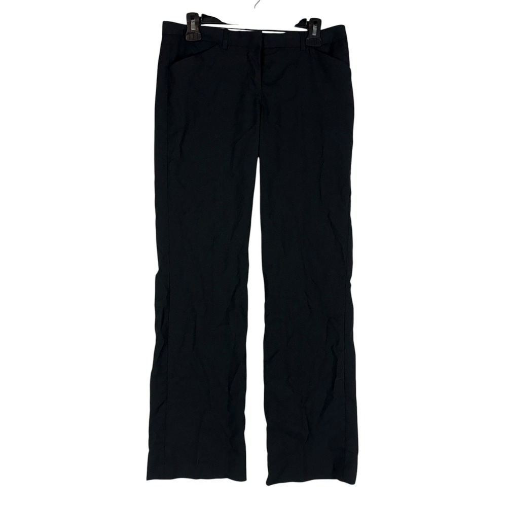 The Limited Pants Womens 6 Black Dress Twill Straight Leg Stretch Work Career